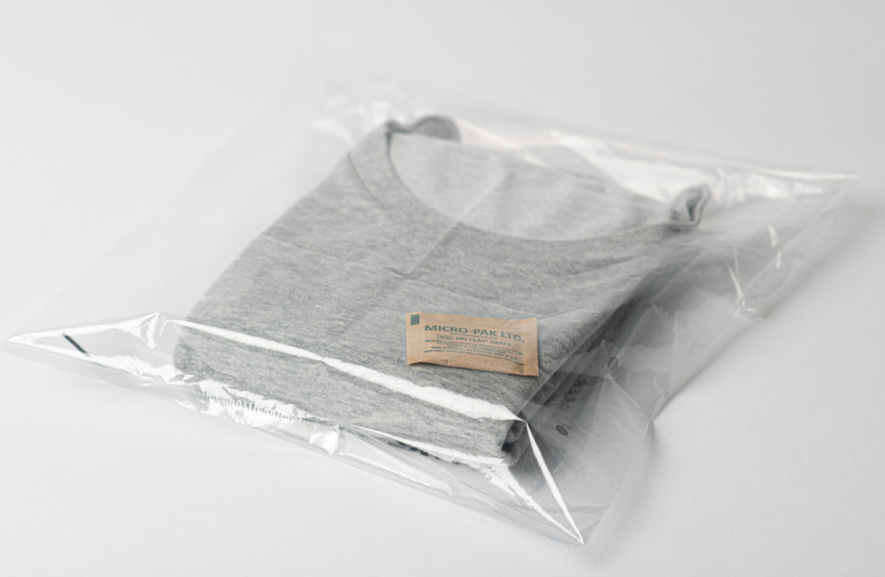 Micro Pak Dri Clay Kraft shirt in polybag